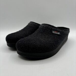 Stegmann Wool Clogs Men's 8.5 Slip On Shoes Slippers Germany Poly Sole